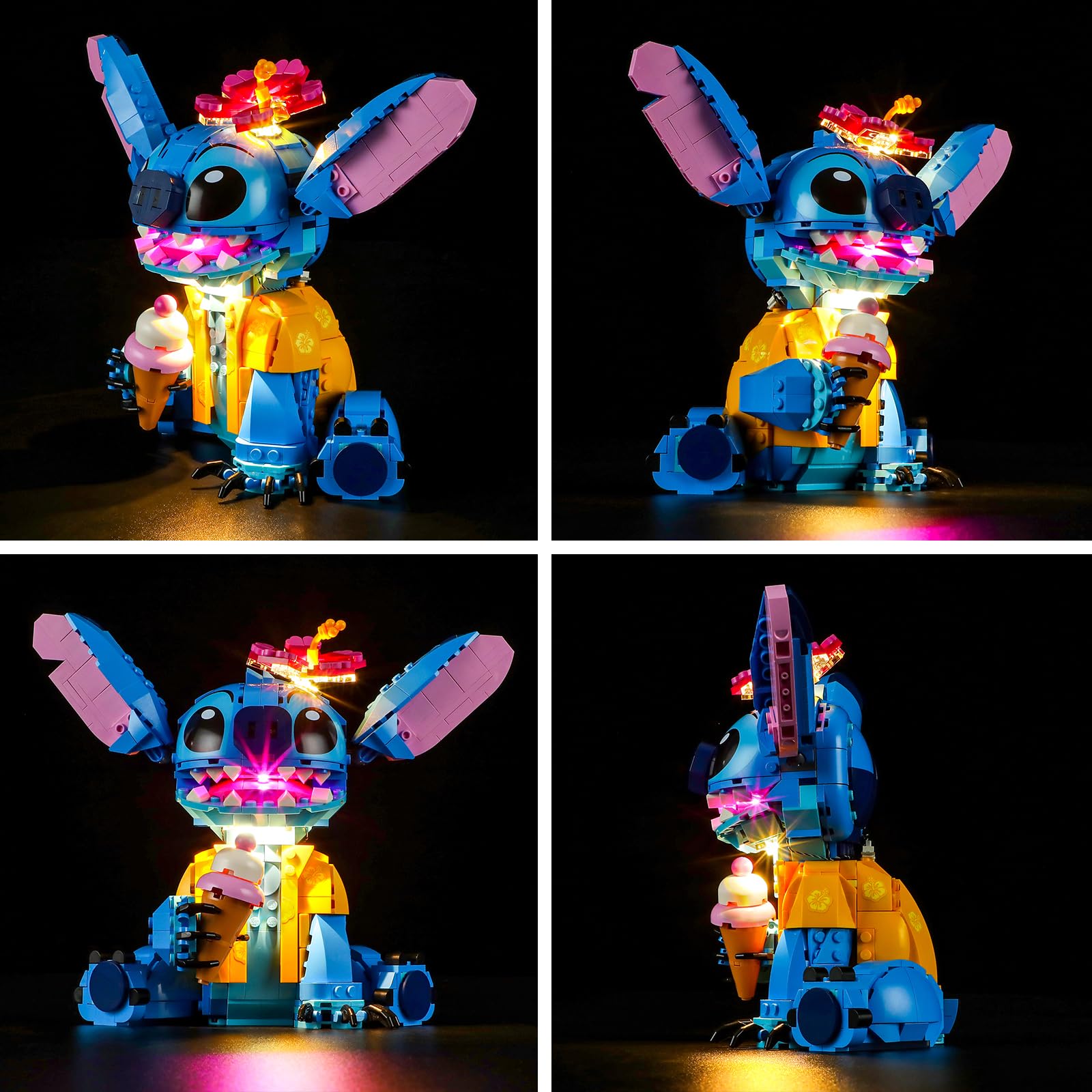 Foto 5 pulgar | Kit De Iluminación Briksmax Para Lego Disney Stitch Building Set 43 - Venta Internacional.