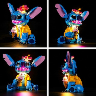 Foto 4 | Kit De Iluminación Briksmax Para Lego Disney Stitch Building Set 43 - Venta Internacional.