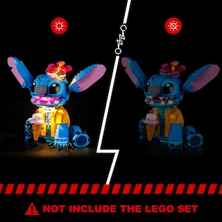 Foto 5 | Kit De Iluminación Briksmax Para Lego Disney Stitch Building Set 43 - Venta Internacional.