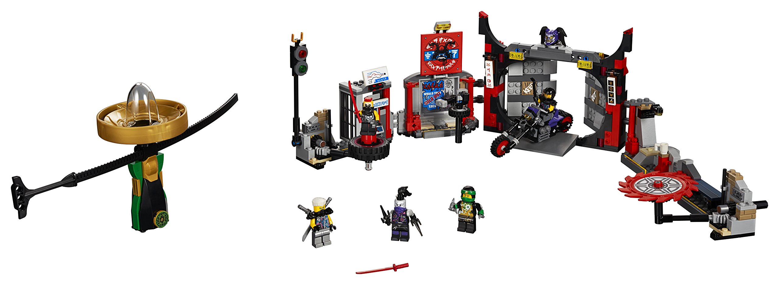 Foto 2 | Kit De Construcción Lego Ninjago S.o.g. Headquarters 70640 530 Piezas - Venta Internacional.