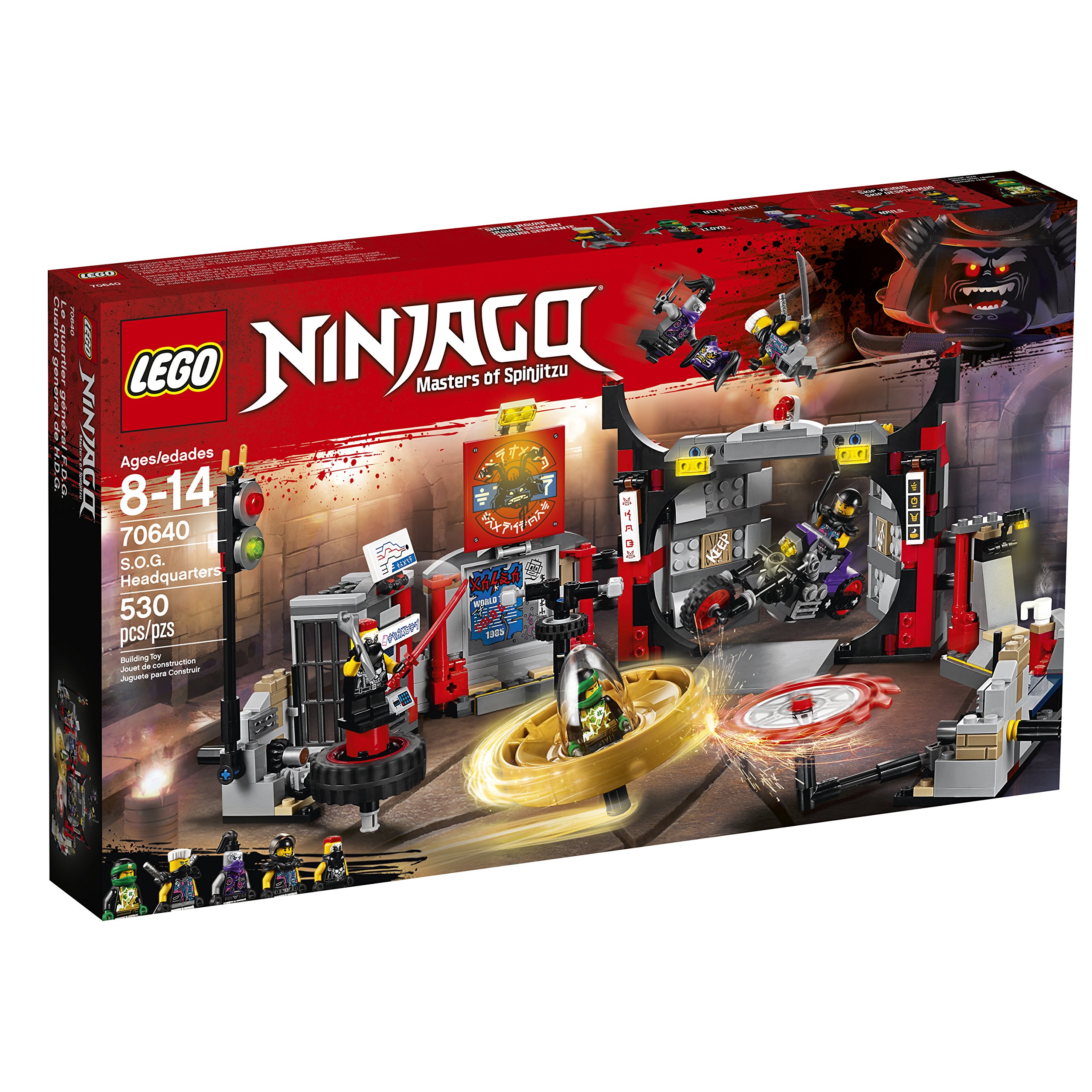 Foto 5 pulgar | Kit De Construcción Lego Ninjago S.o.g. Headquarters 70640 530 Piezas - Venta Internacional.