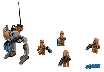 Foto 4 | Juguete De Construcción Lego Star Wars Geonosis Troopers Con Walker - Venta Internacional.