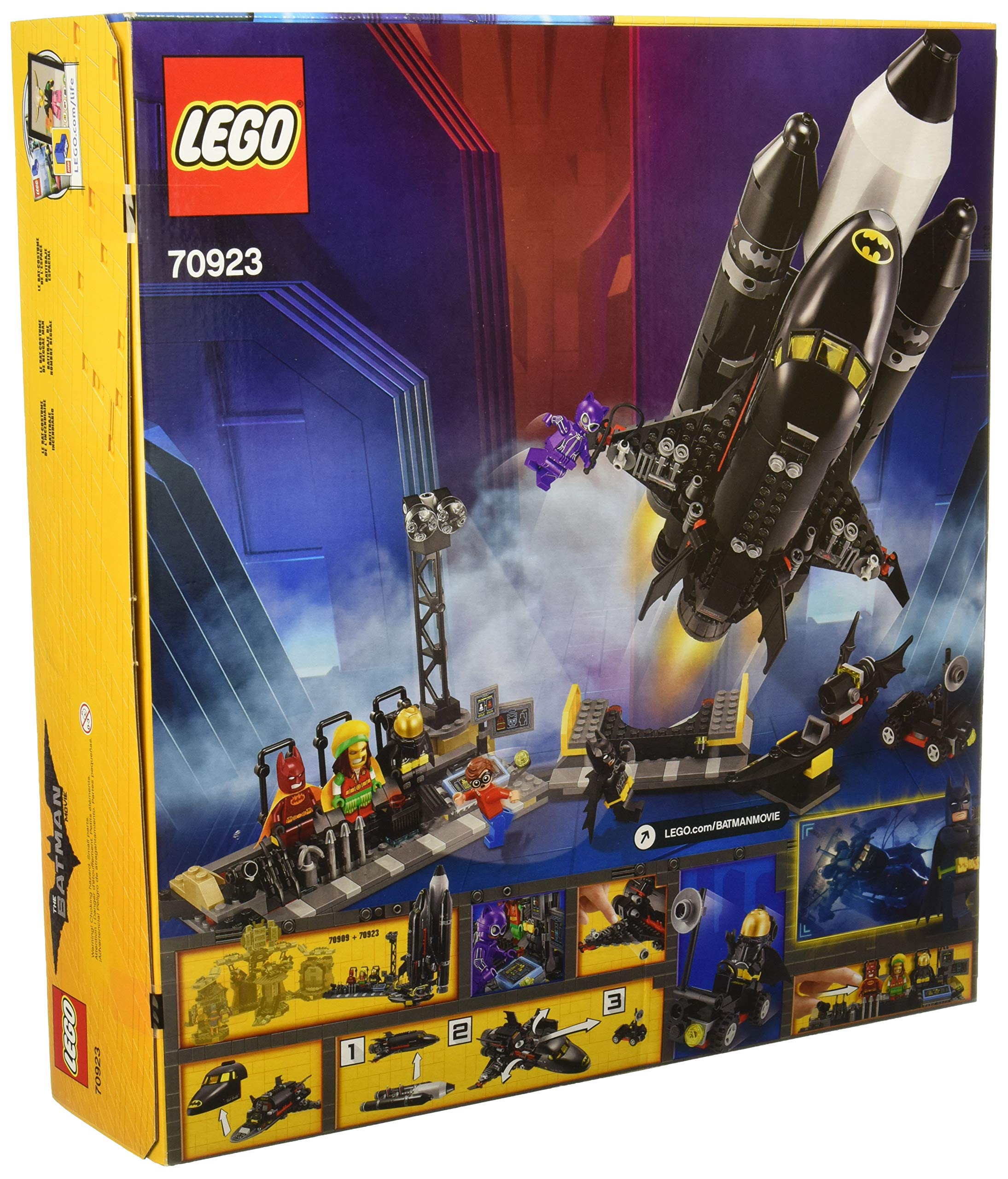 Foto 3 pulgar | Kit De Construcción Lego Batman Movie Dc The Bat-space Shuttle 70923 - Venta Internacional.