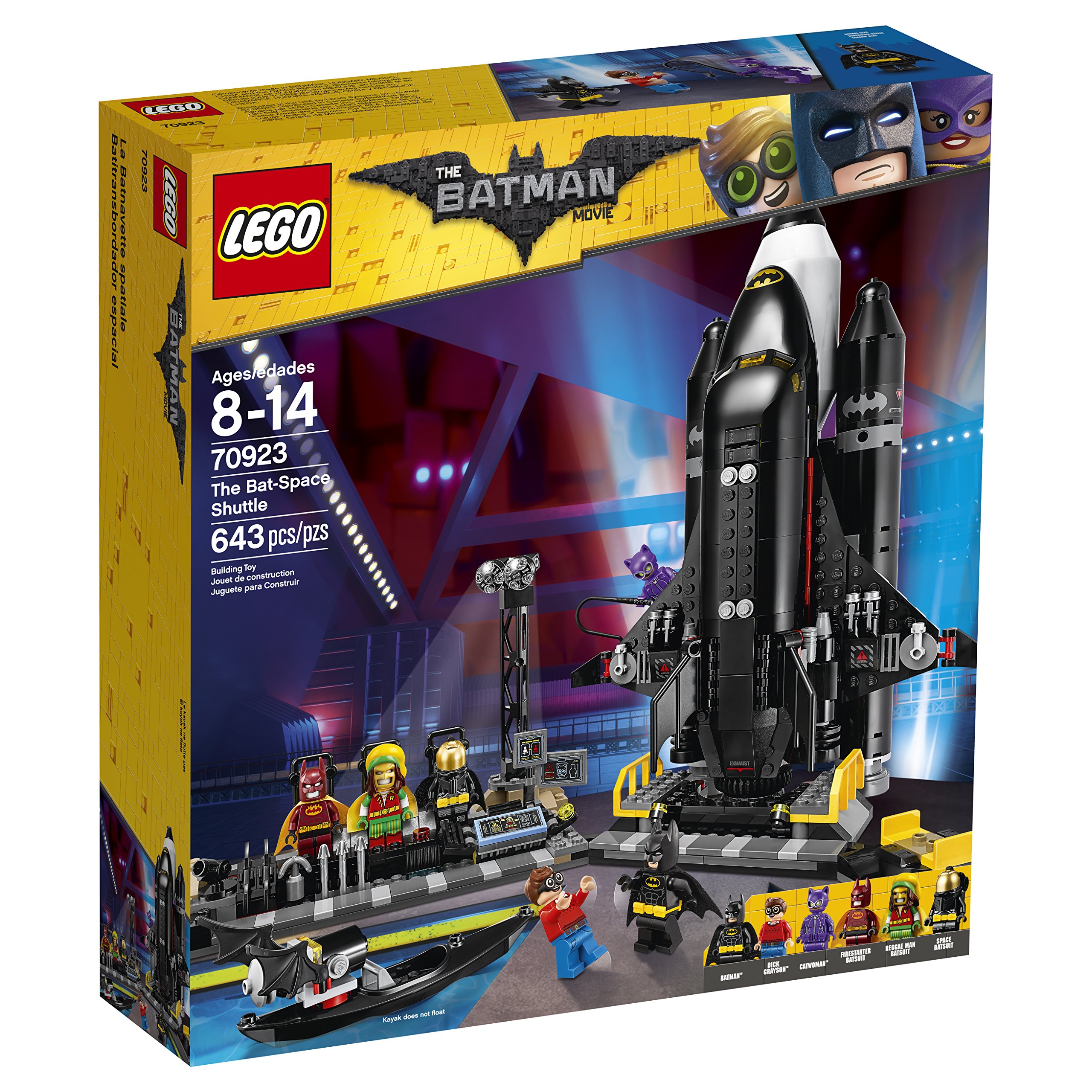 Foto 5 pulgar | Kit De Construcción Lego Batman Movie Dc The Bat-space Shuttle 70923 - Venta Internacional.