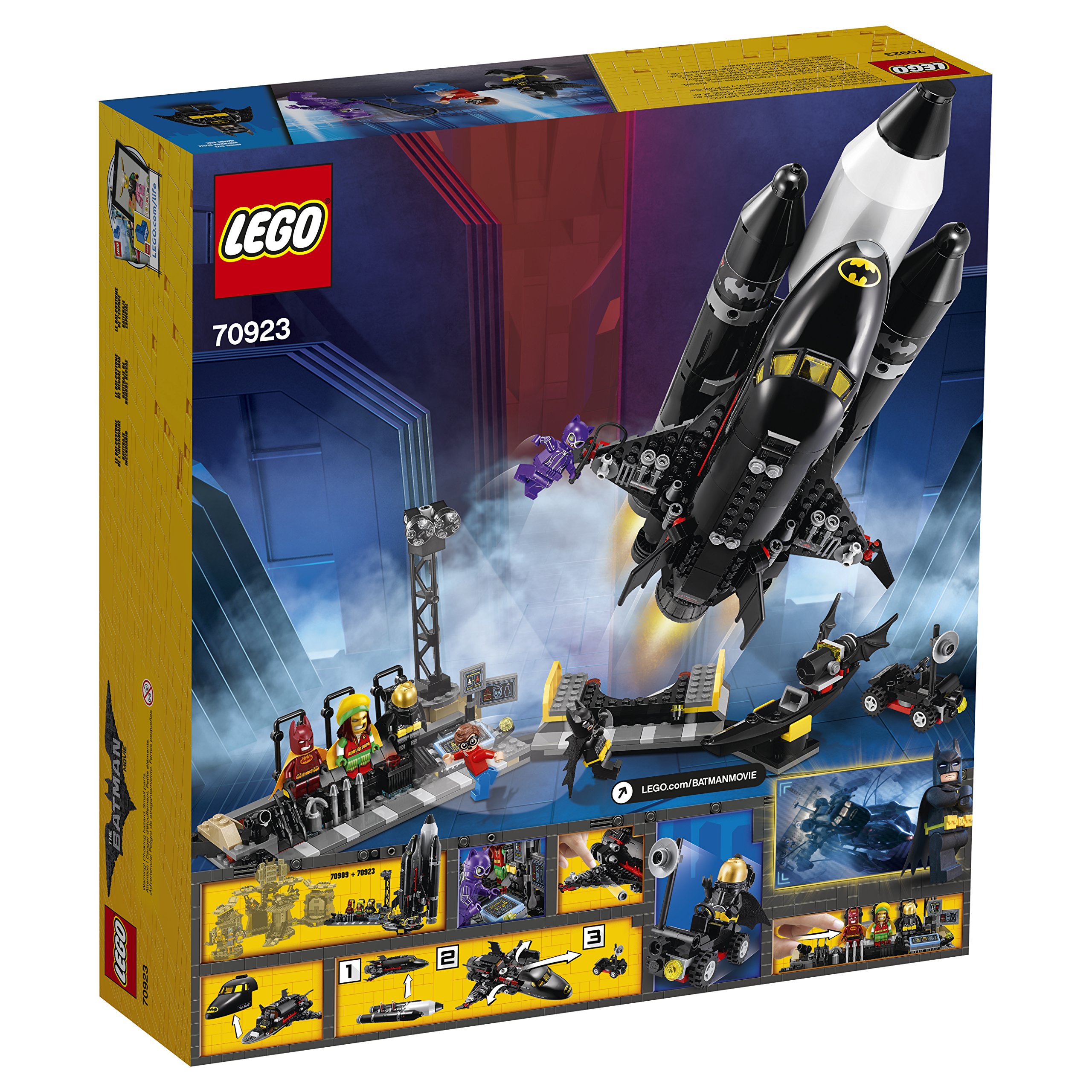 Foto 6 pulgar | Kit De Construcción Lego Batman Movie Dc The Bat-space Shuttle 70923 - Venta Internacional.