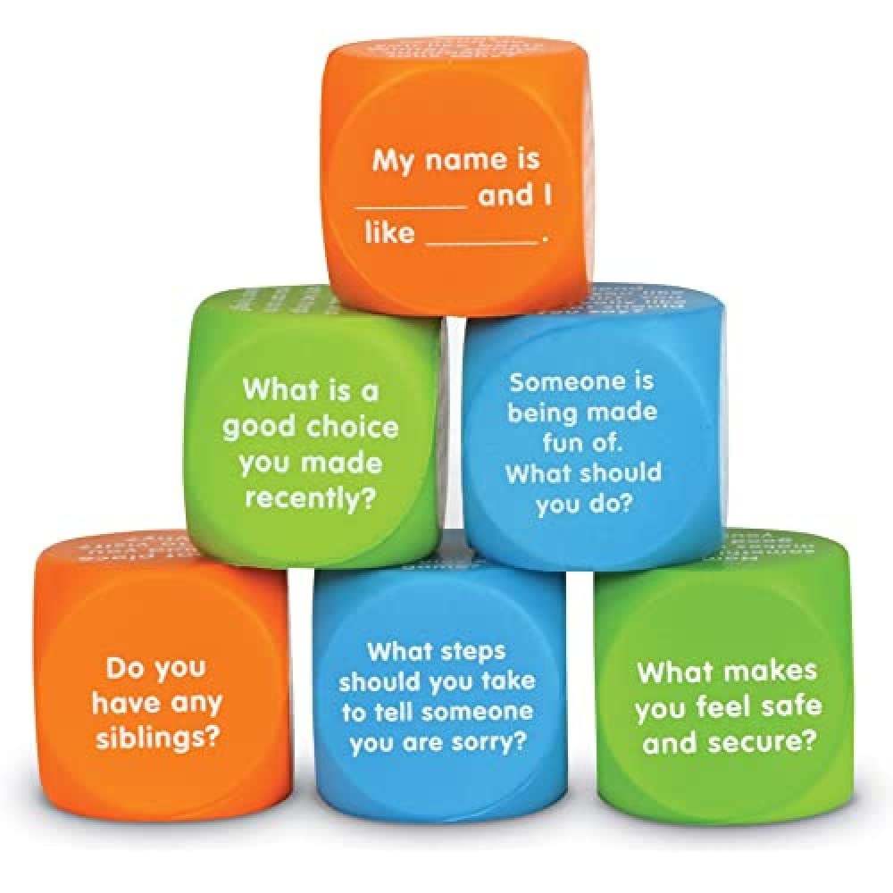 Recursos De Aprendizaje De Conversation Cubes ¡hablemos! 6 Cubos - Venta Internacional.