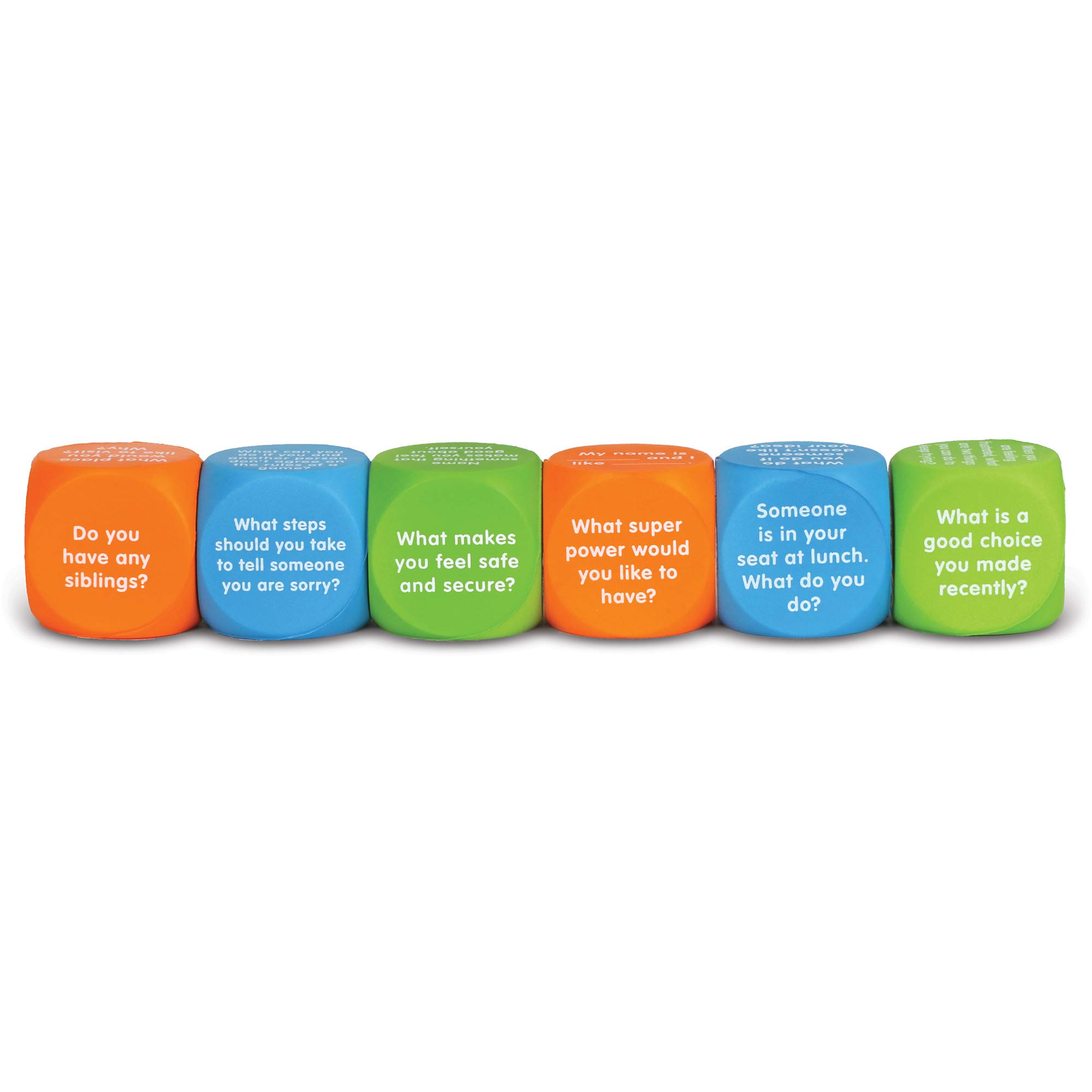 Foto 4 | Recursos De Aprendizaje De Conversation Cubes ¡hablemos! 6 Cubos - Venta Internacional.