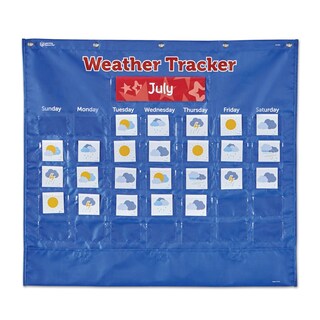 Foto 1 | Pocket Chart Learning Resources Weather Tracker, Juego De 102 Piezas - Venta Internacional.
