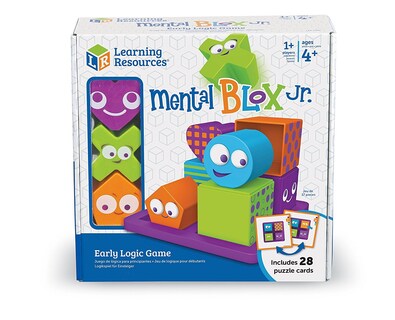 Foto 6 | Recursos De Aprendizaje Sobre Juguetes Mental Blox Jr. Juego De Lógica Temprano 4+ - Venta Internacional.
