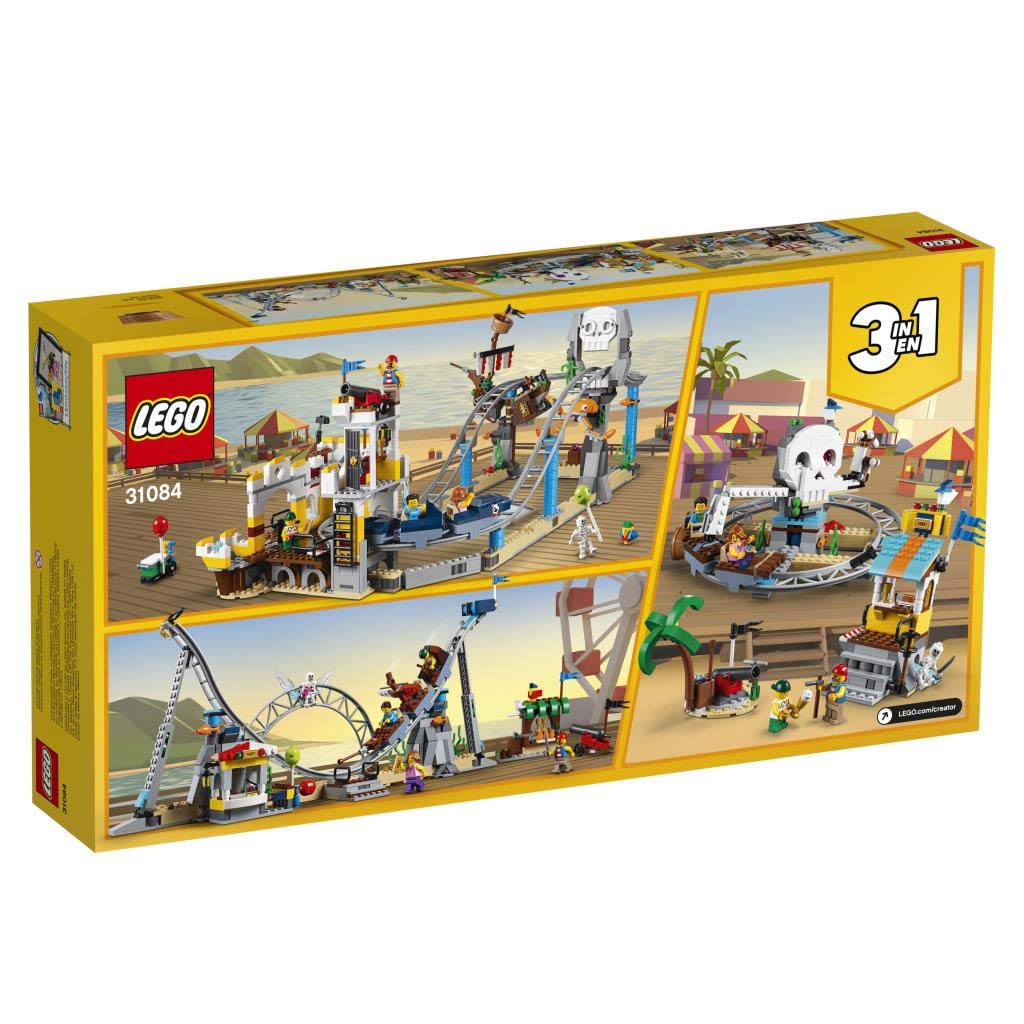 Foto 3 | Kit De Construcción Lego Creator Pirate Roller Coaster 3 En 1 31084 - Venta Internacional.