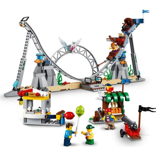 Foto 7 | Kit De Construcción Lego Creator Pirate Roller Coaster 3 En 1 31084 - Venta Internacional.