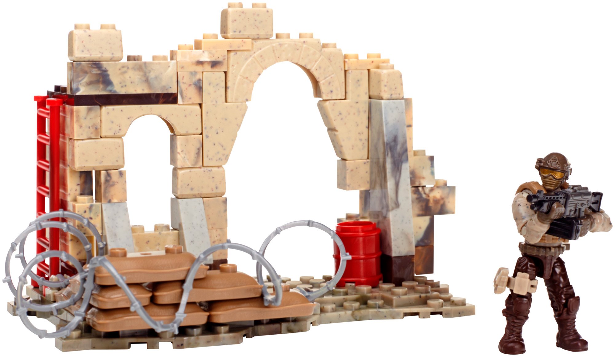 Foto 4 | Bloques De Construcción Mega Bloks Call Of Duty Desert Outpost - Venta Internacional.