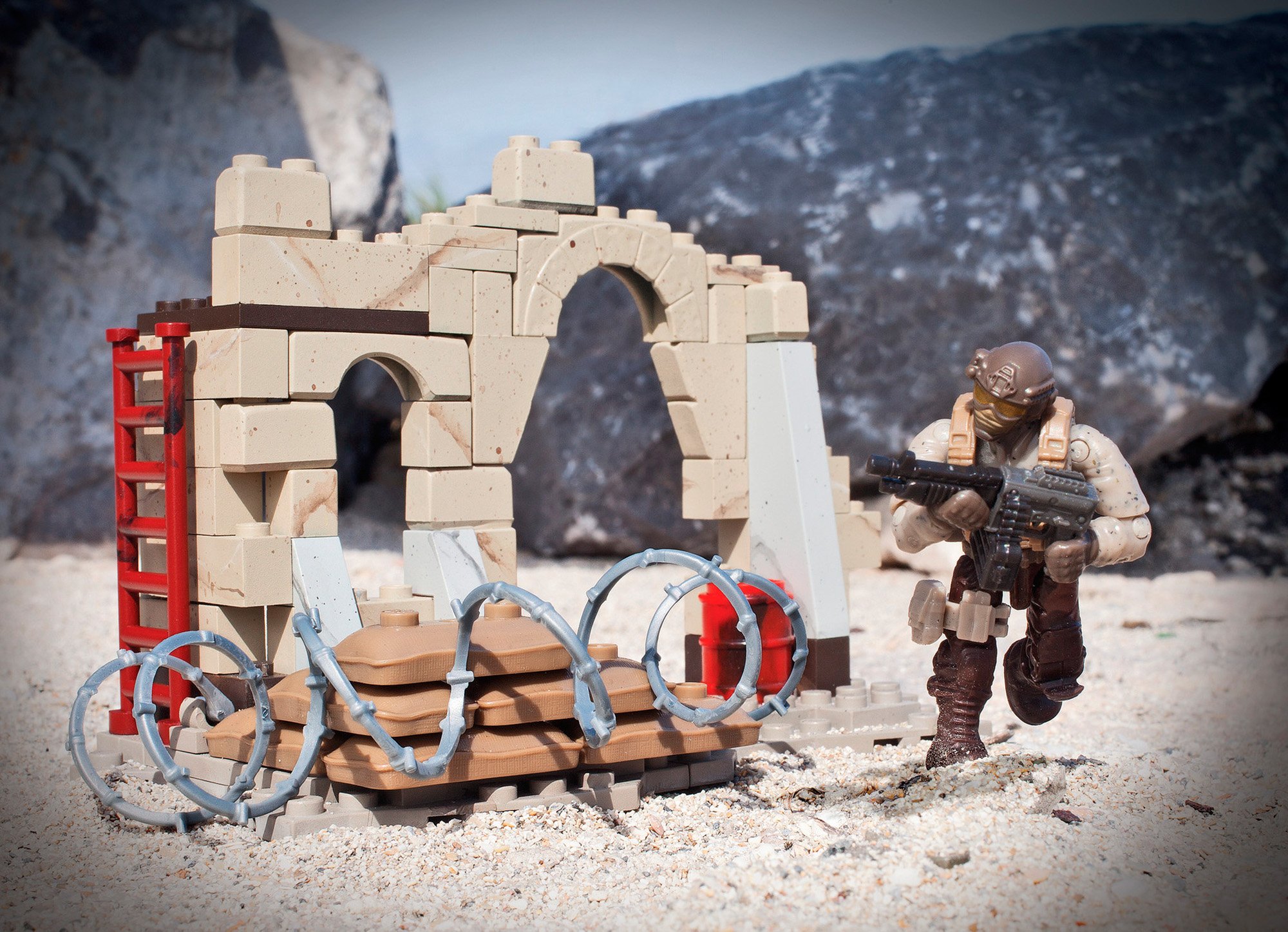 Foto 6 pulgar | Bloques De Construcción Mega Bloks Call Of Duty Desert Outpost - Venta Internacional.