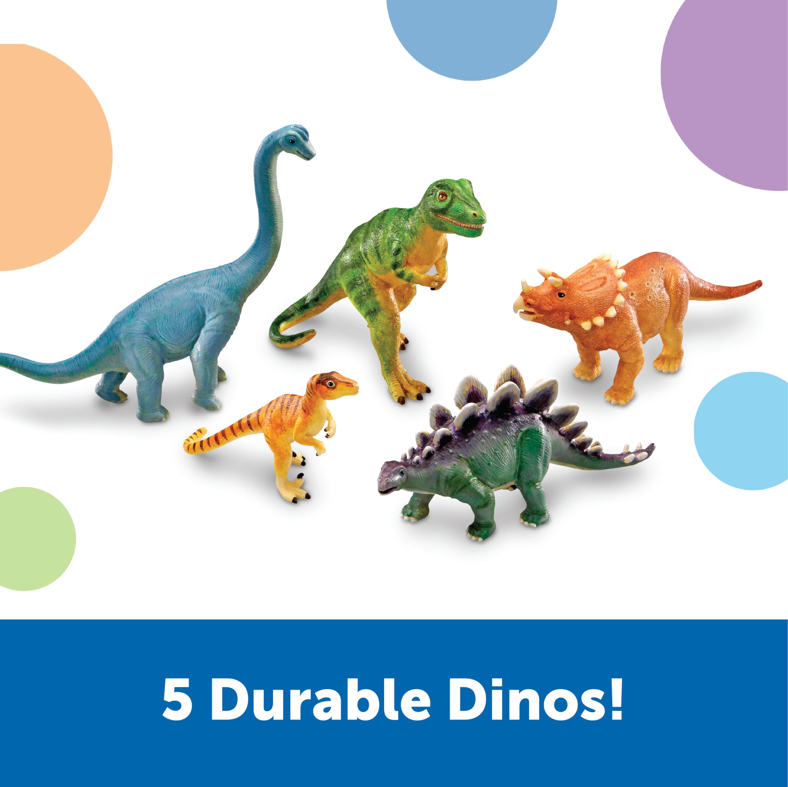 Foto 4 pulgar | Toy Learning Resources Jumbo Dinosaurs Para Niños De Más De 3 Años - Venta Internacional.