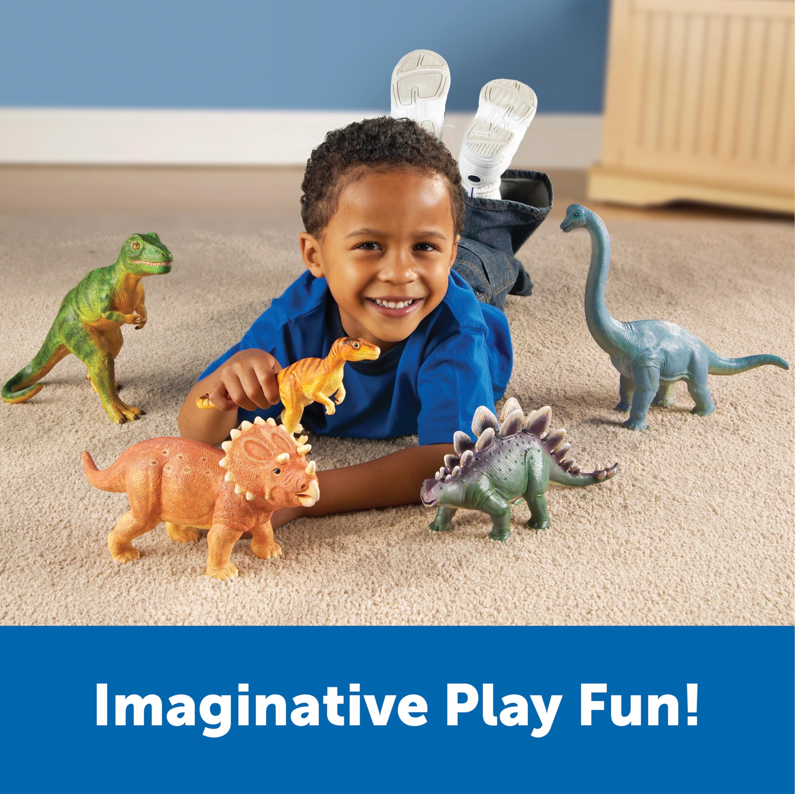 Foto 6 pulgar | Toy Learning Resources Jumbo Dinosaurs Para Niños De Más De 3 Años - Venta Internacional.