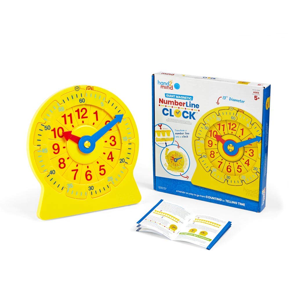 Foto 3 pulgar | Reloj Numérico Hand2mind Para Niños Que Aprenden A Decir La Hora - Venta Internacional.