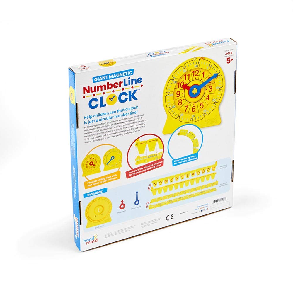 Foto 4 pulgar | Reloj Numérico Hand2mind Para Niños Que Aprenden A Decir La Hora - Venta Internacional.