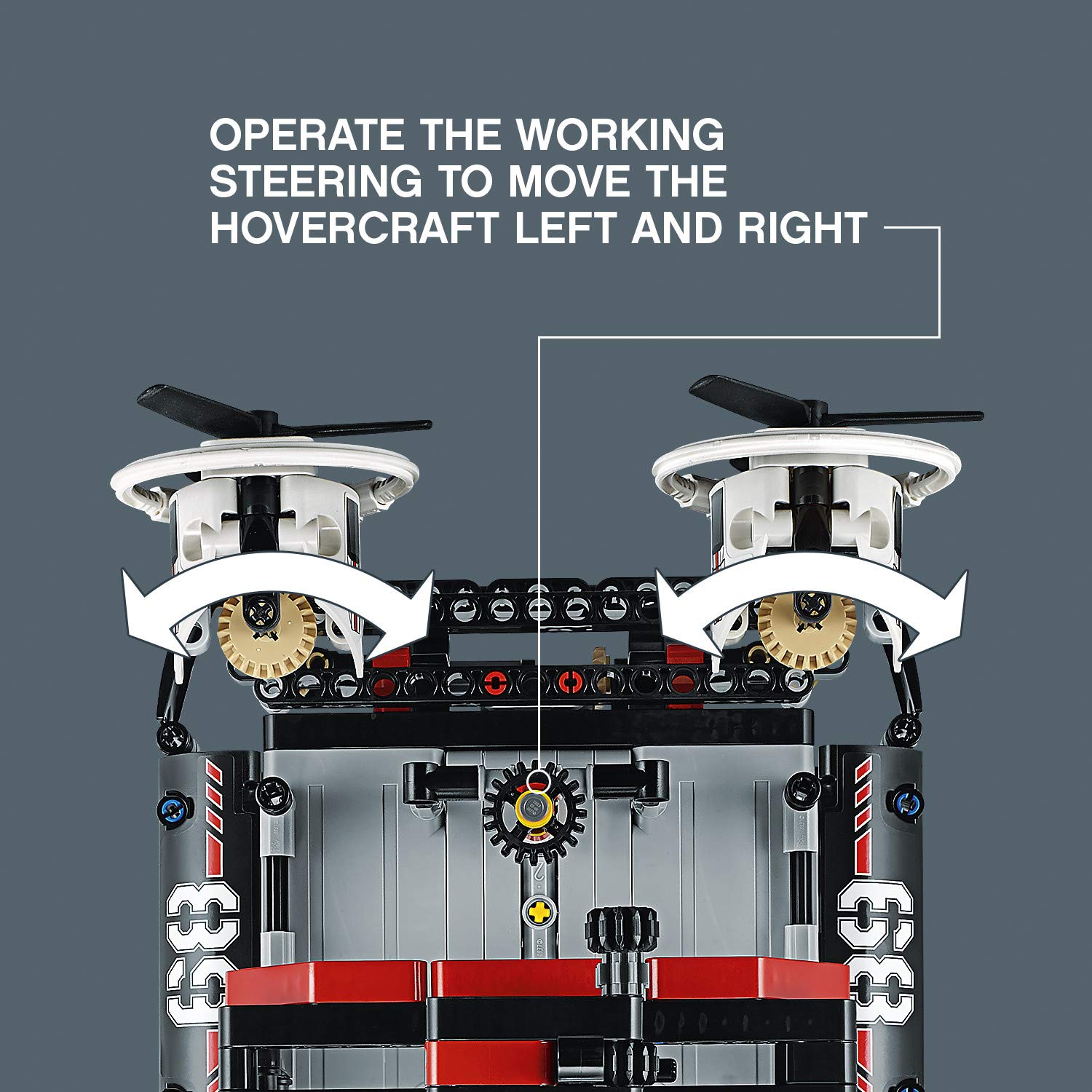 Foto 6 pulgar | Lego Technic Hovercraft 42076 con 1020 Piezas - Venta Internacional
