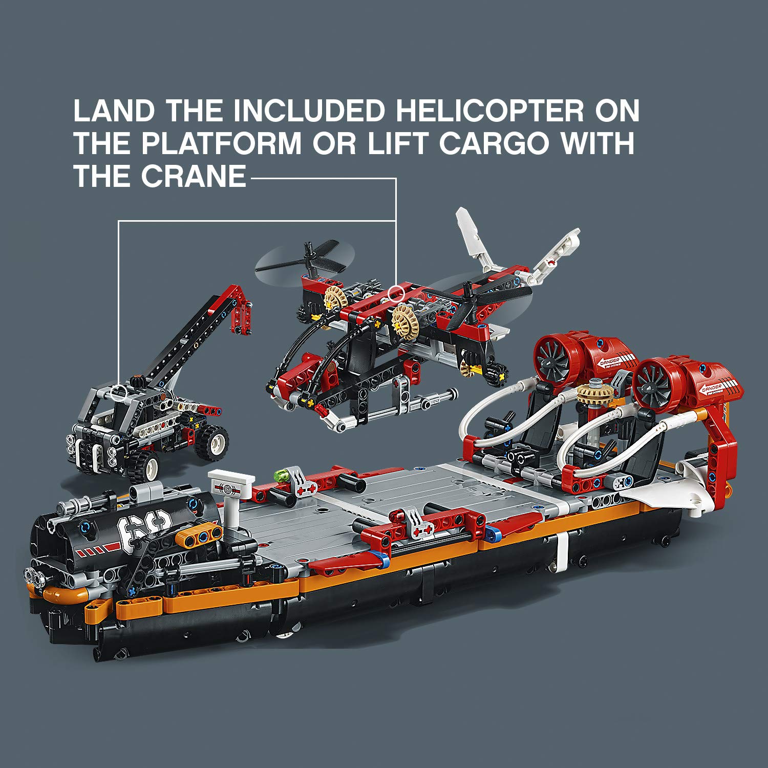 Foto 8 pulgar | Lego Technic Hovercraft 42076 con 1020 Piezas - Venta Internacional