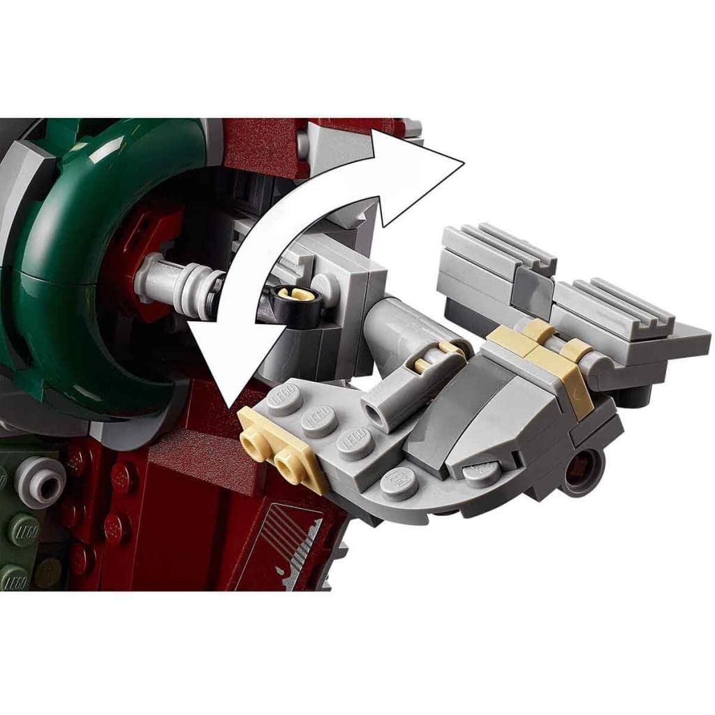 Foto 4 pulgar | Kit De Construcción Lego Star Wars Boba Fett's Starship 75312 - Venta Internacional.