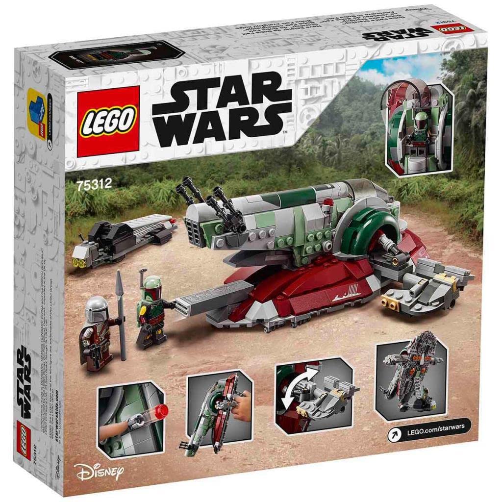 Foto 7 pulgar | Kit De Construcción Lego Star Wars Boba Fett's Starship 75312 - Venta Internacional.