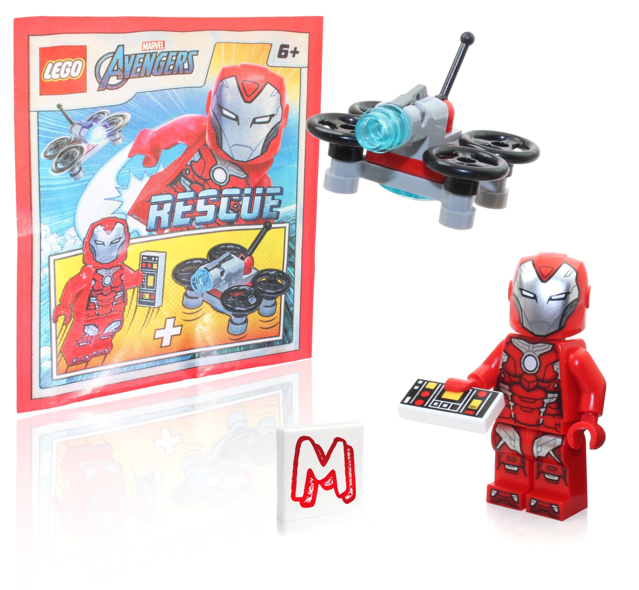 Foto 2 pulgar | Minifigura Lego Marvel Super Heroes Avengers Iron Rescue - Venta Internacional