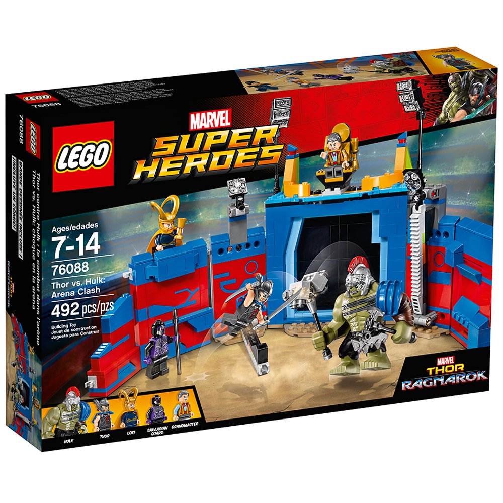 Foto 6 | Kit De Construcción Lego Super Heroes Thor Vs. Hulk Arena Clash - Venta Internacional.