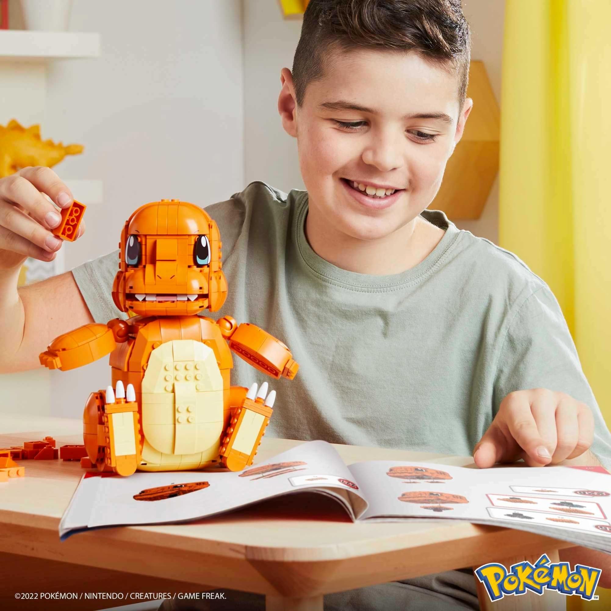 Foto 4 pulgar | Set De Construcción Mega Pokémon Jumbo Charmander Con 750 Ladrillos - Venta Internacional.