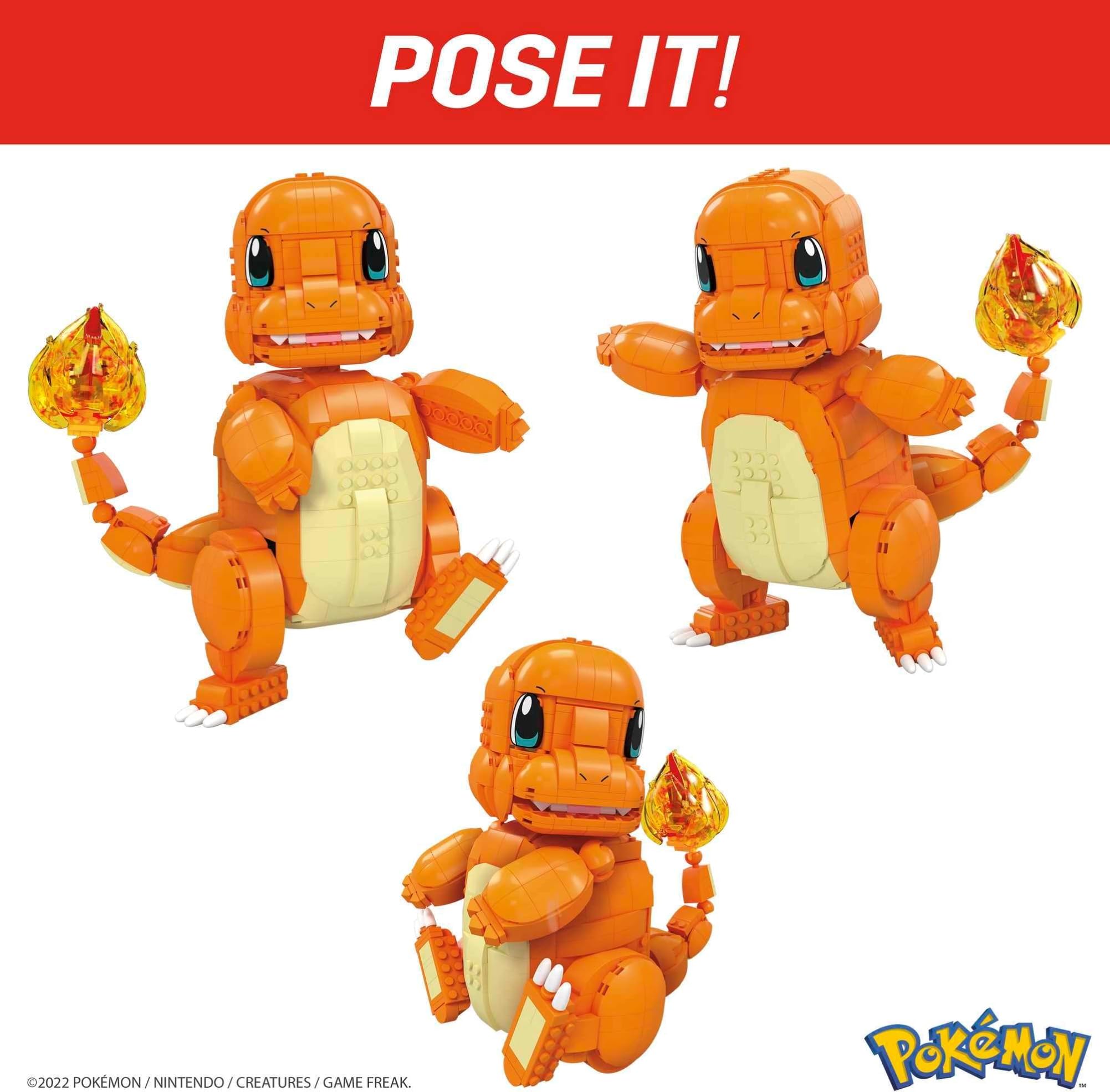 Foto 5 pulgar | Set De Construcción Mega Pokémon Jumbo Charmander Con 750 Ladrillos - Venta Internacional.