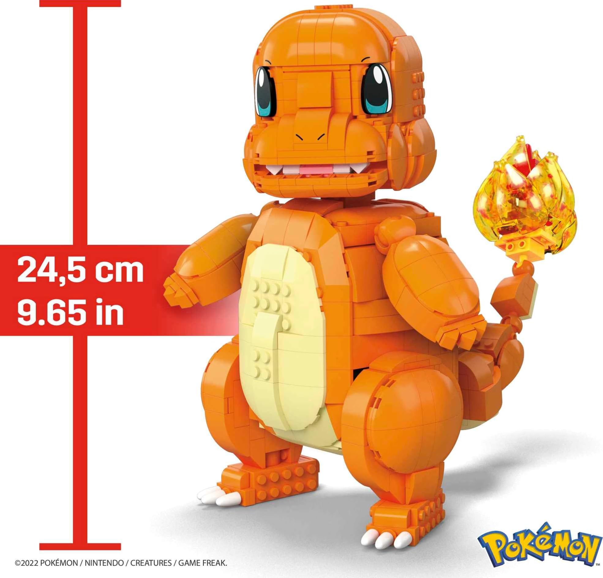 Foto 6 pulgar | Set De Construcción Mega Pokémon Jumbo Charmander Con 750 Ladrillos - Venta Internacional.