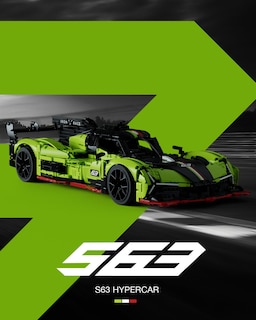 Foto 2 | Set De Construcción De Maquetas Nifeliz S63 Hypercar A Escala 1:8 (3.699 Unidades) - Venta Internacional.