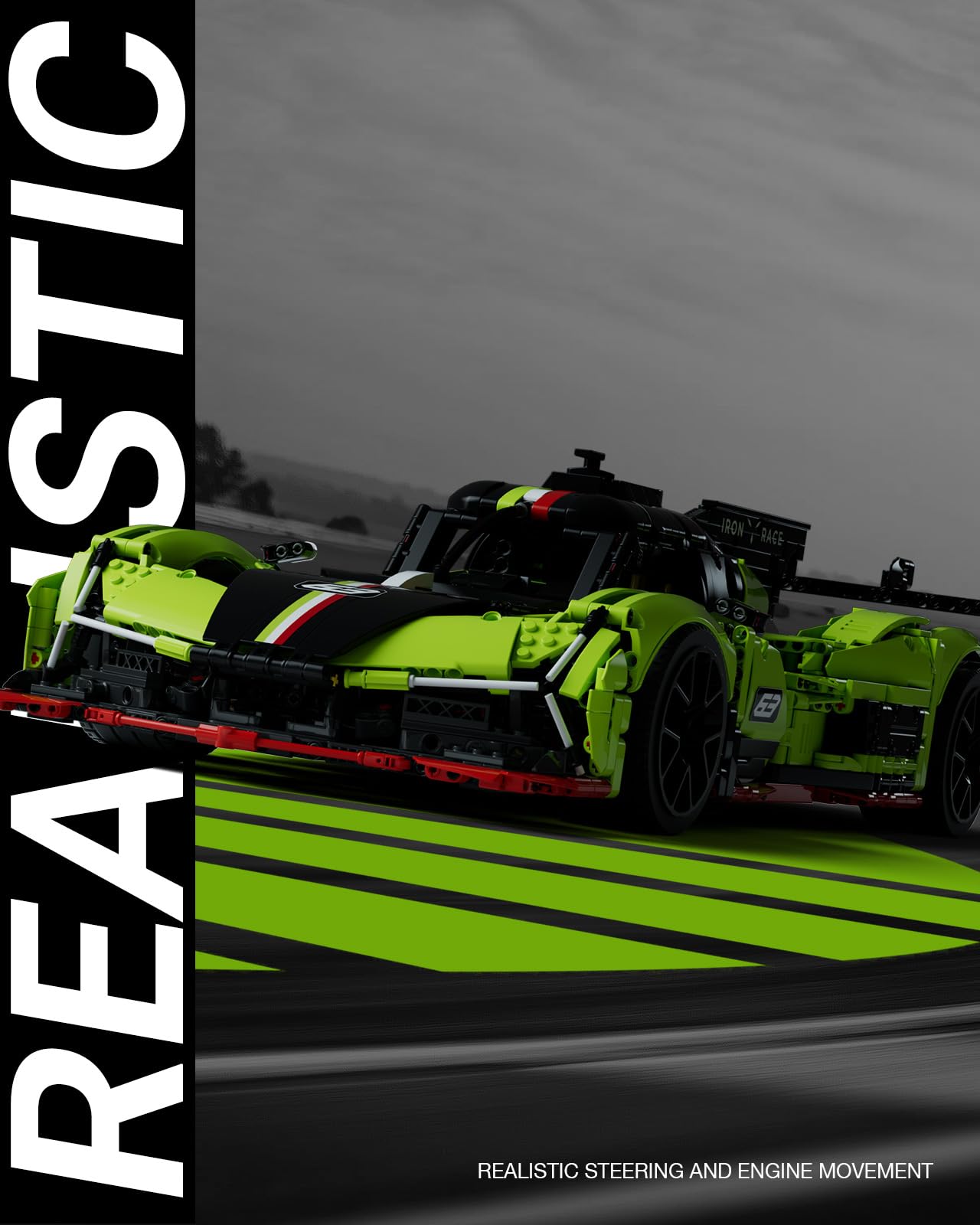 Foto 4 pulgar | Set De Construcción De Maquetas Nifeliz S63 Hypercar A Escala 1:8 (3.699 Unidades) - Venta Internacional.