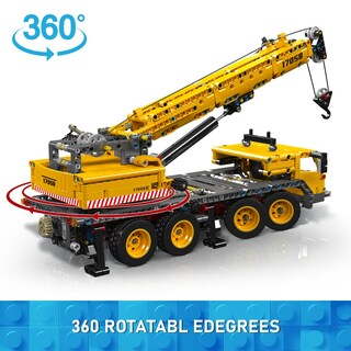 Foto 3 | Set De Construcción Mould King City Mobile Crane Truck 17058 997 Piezas - Venta Internacional.