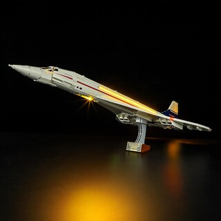Foto 2 | Kit De Iluminación Briksmax Para Lego Icons Concorde 10318 Set - Venta Internacional.
