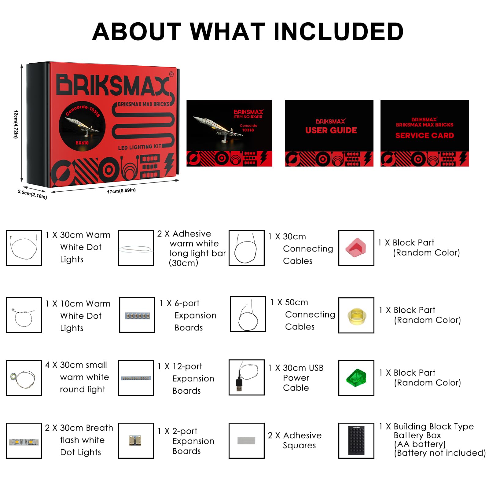 Foto 5 | Kit De Iluminación Briksmax Para Lego Icons Concorde 10318 Set - Venta Internacional.