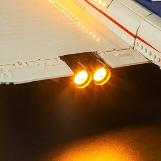 Foto 7 | Kit De Iluminación Briksmax Para Lego Icons Concorde 10318 Set - Venta Internacional.
