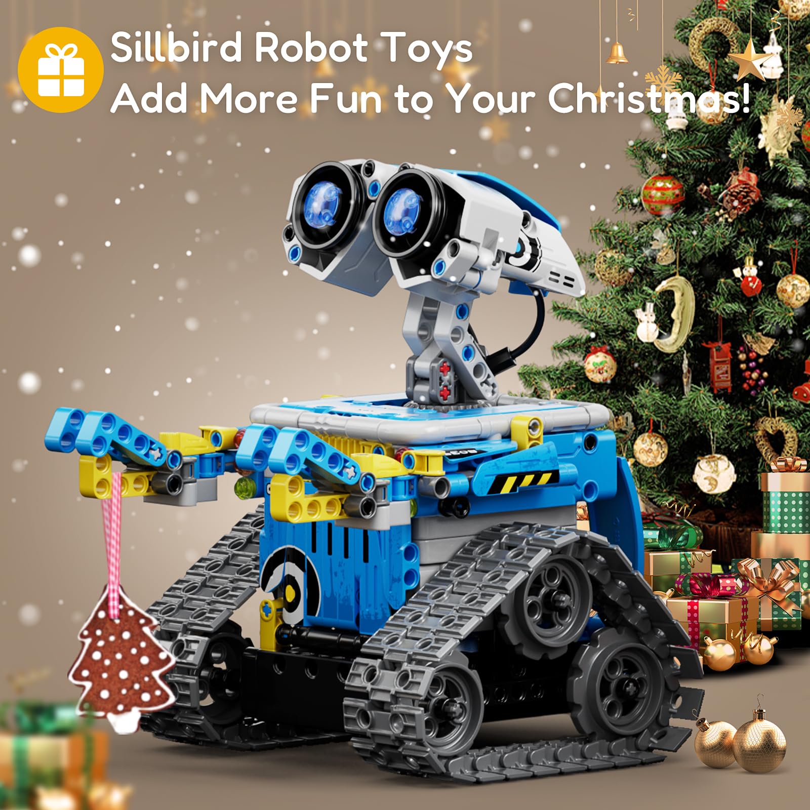 Foto 5 pulgar | Kit De Construcción De Robots Stem Sillbird 5 En 1 Con Control Remoto 8-13 - Venta Internacional.