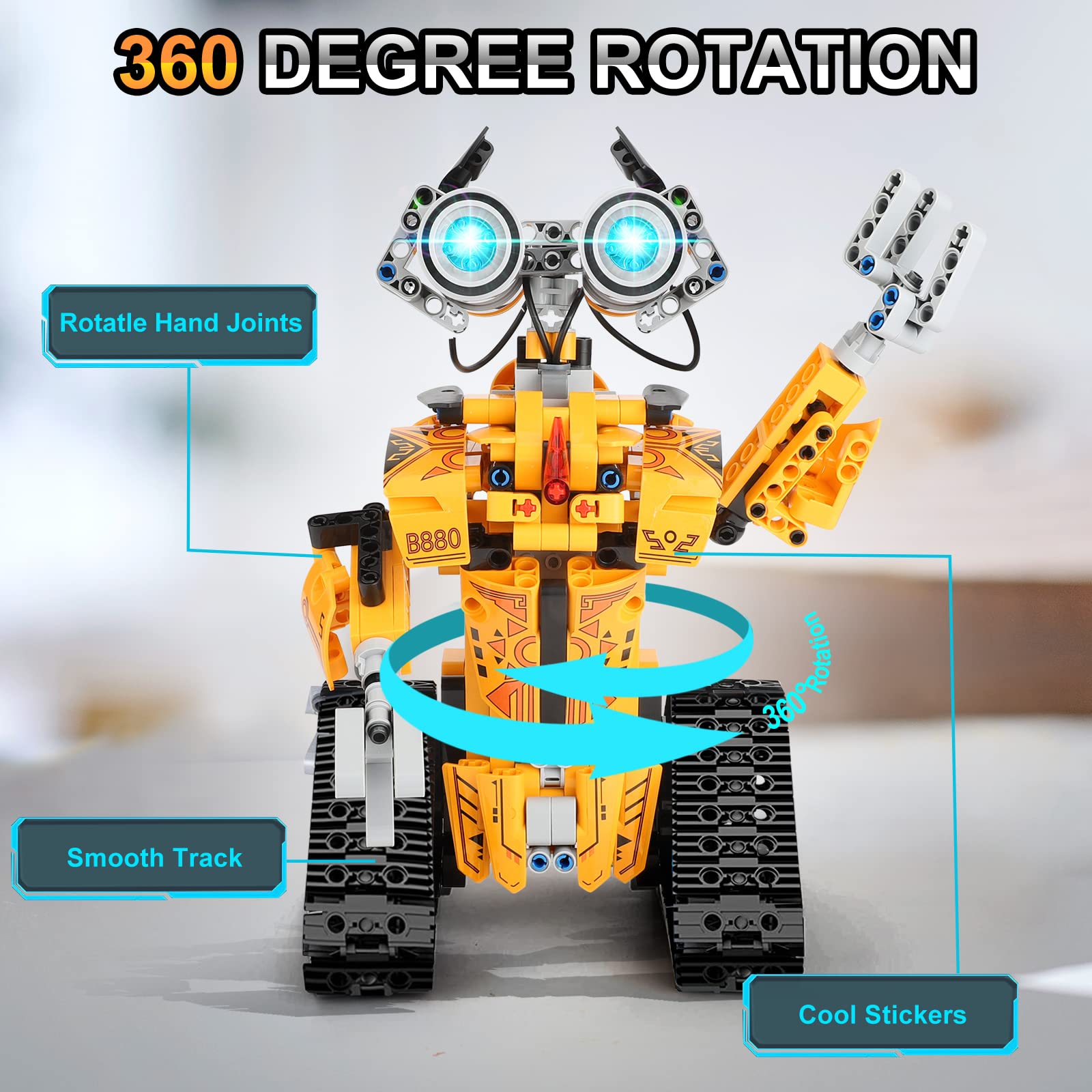 Foto 4 | Robot De Juguete Sillbird Para Niños De 8 A 12 Años Controlado A Distancia Y Mediante Una Aplicación - Venta Inter