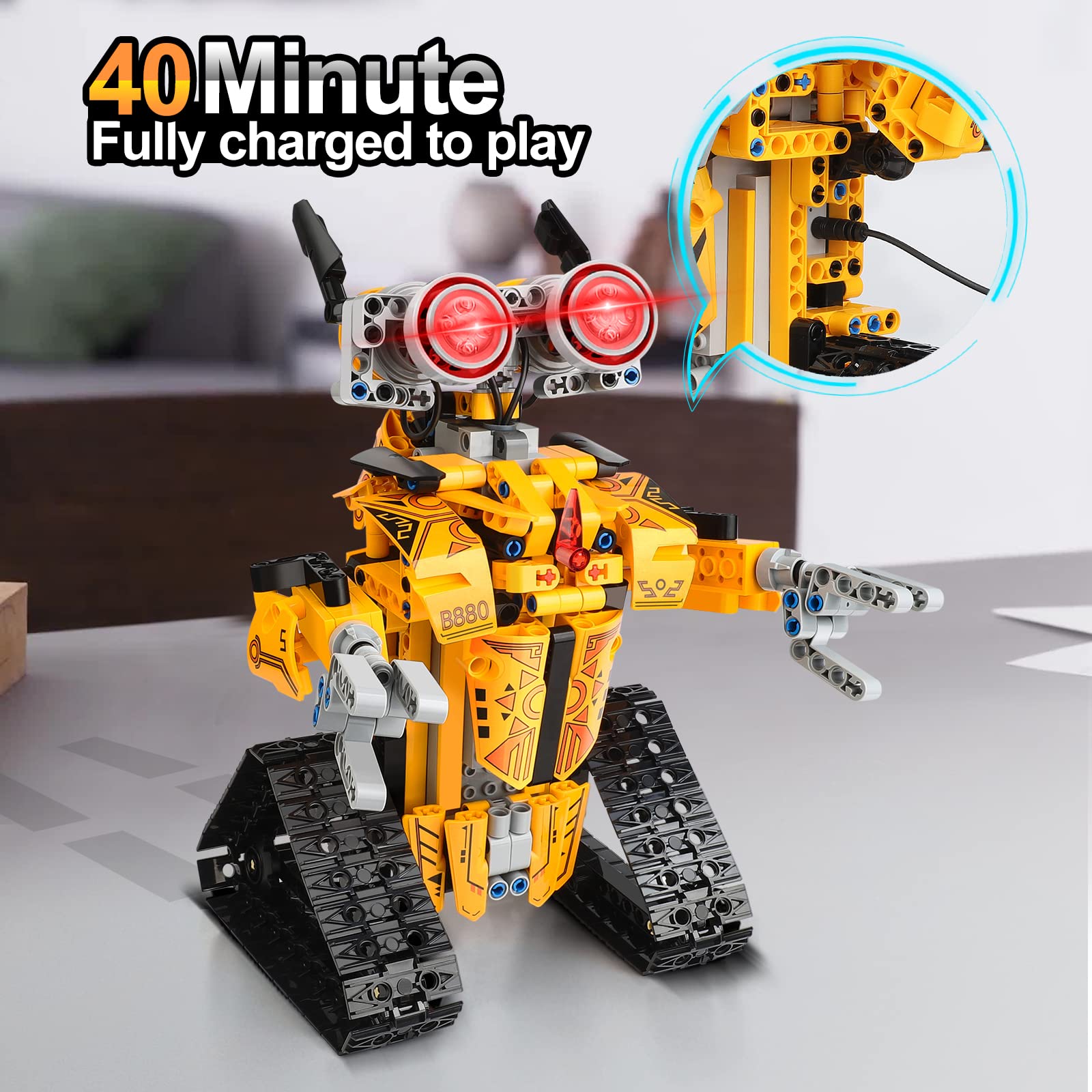 Foto 6 pulgar | Robot De Juguete Sillbird Para Niños De 8 A 12 Años Controlado A Distancia Y Mediante Una Aplicación - Venta Inter