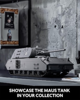 Foto 2 | Modelo De Construcción Nifeliz Maus Tank Ww2 Panzer Viii 2.252 Piezas - Venta Internacional.