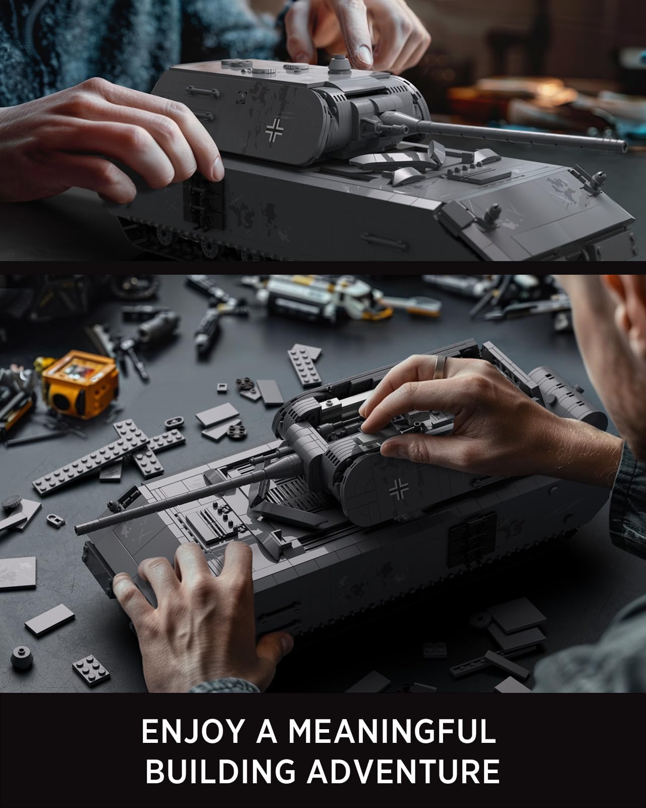 Foto 4 pulgar | Modelo De Construcción Nifeliz Maus Tank Ww2 Panzer Viii 2.252 Piezas - Venta Internacional.