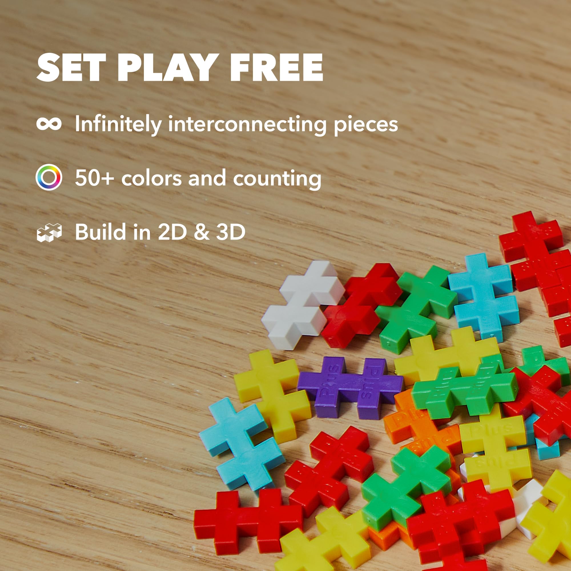 Foto 7 | Building Blocks Plus Plus De 70 Piezas Que Brillan En La Oscuridad - Venta Internacional.