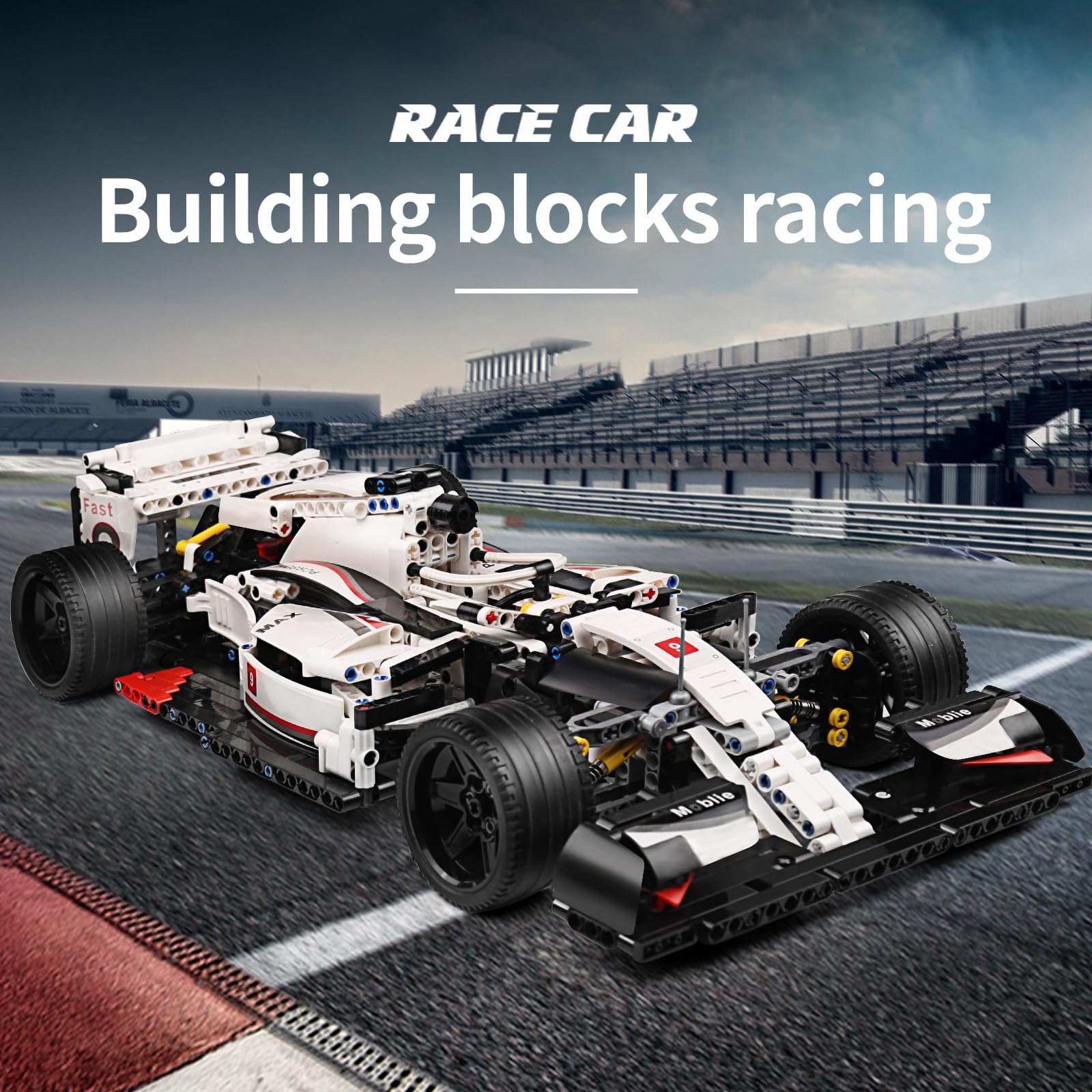 Foto 4 pulgar | Kit De Bloques De Construcción Mould King Technik Sports Car F1 1235 Unidades - Venta Internacional.