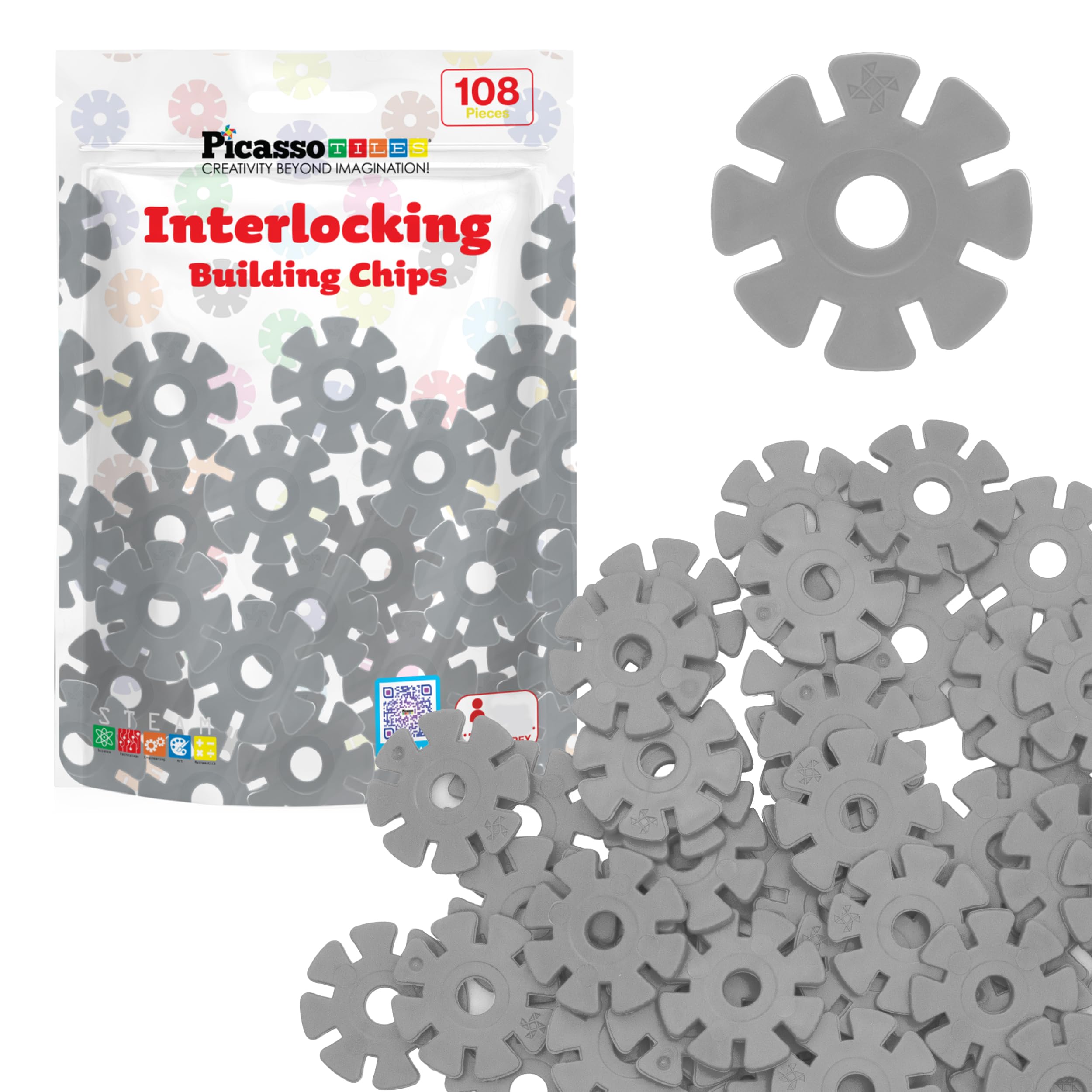 Bloques De Construcción, Discos Entrelazados, Chips De Construcción, Picassotiles - Venta Internacional.