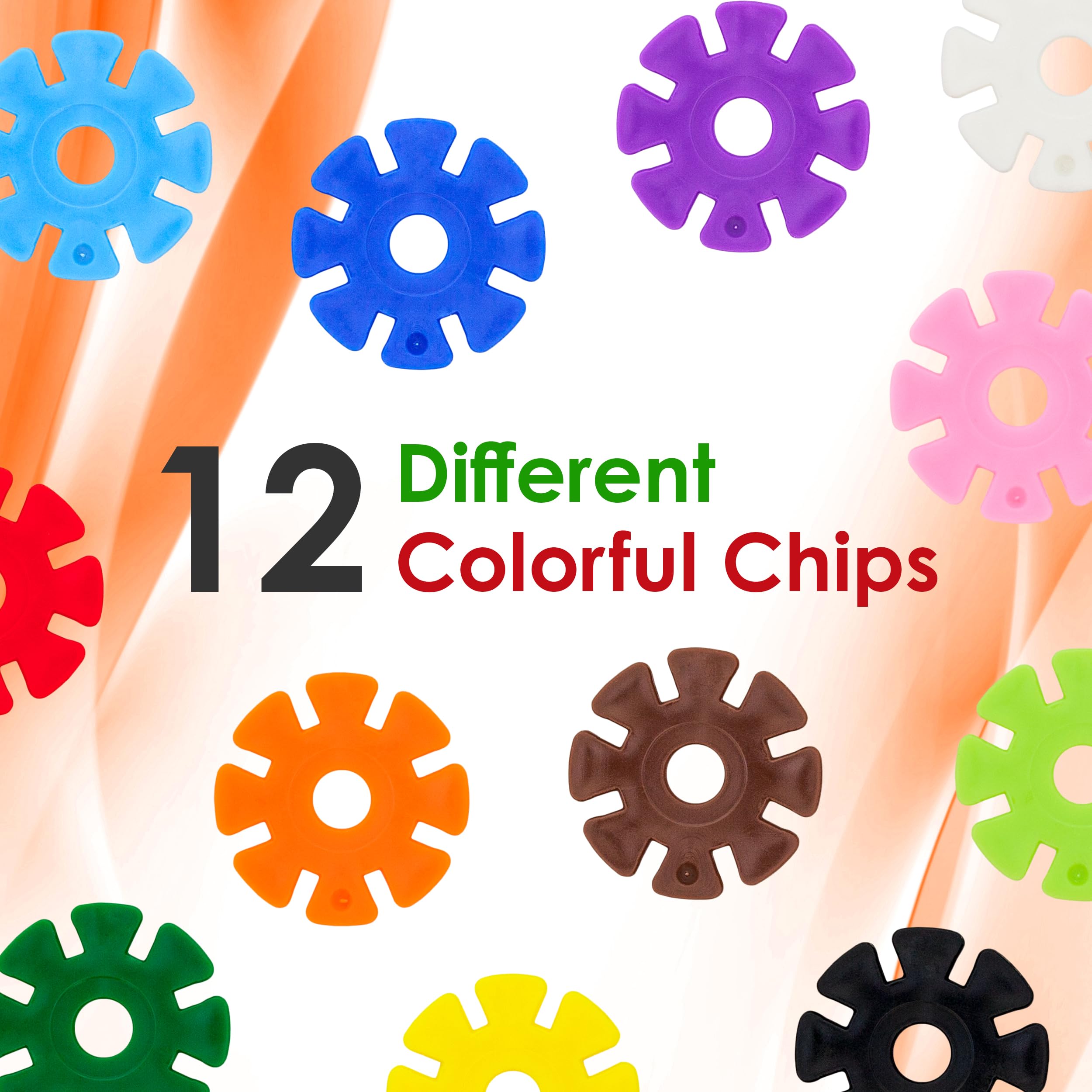 Foto 6 | Bloques De Construcción, Discos Entrelazados, Chips De Construcción, Picassotiles - Venta Internacional.