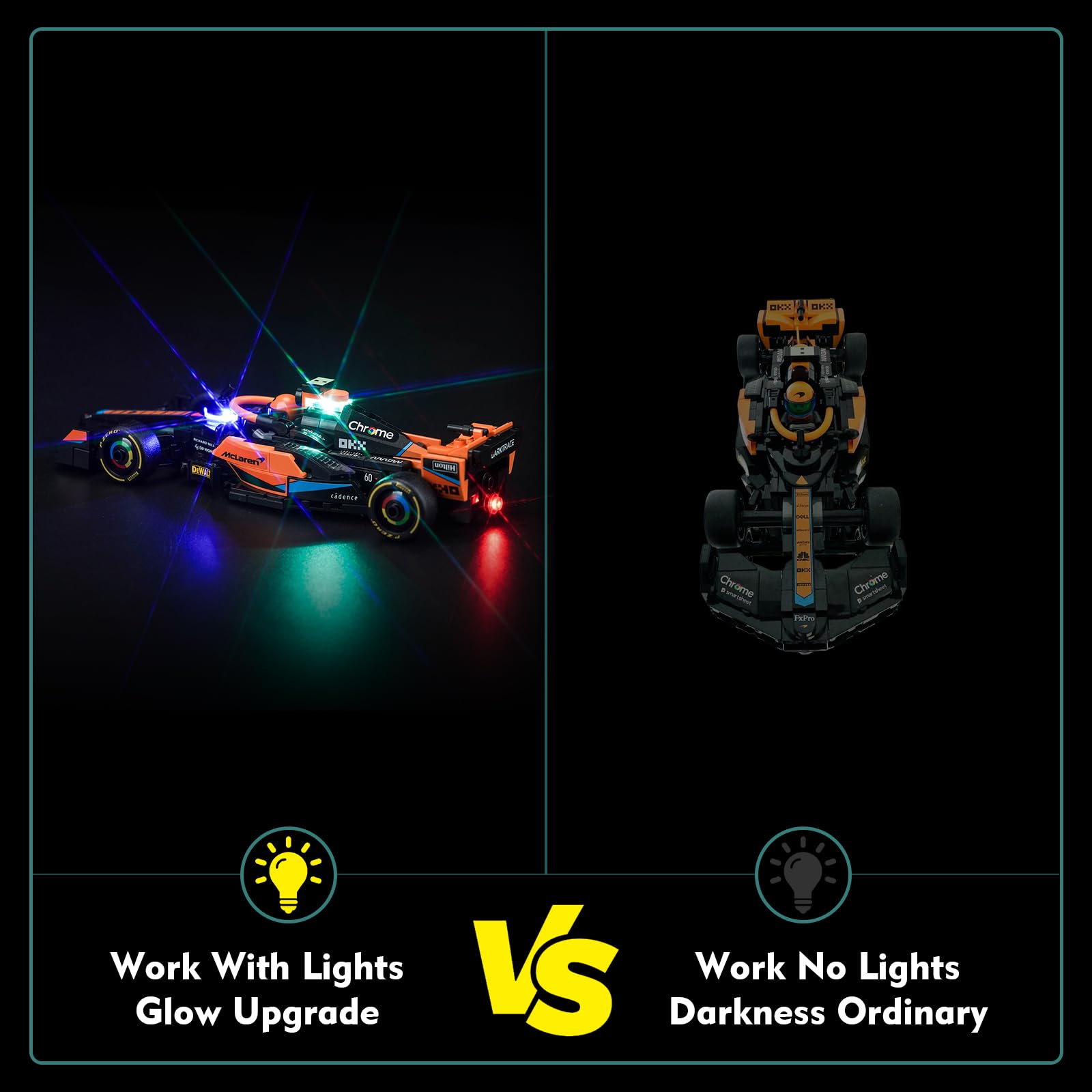 Foto 4 pulgar | Kit De Luces Led Vonado Compatible Con Lego 2023 Mclaren 76919 - Venta Internacional.