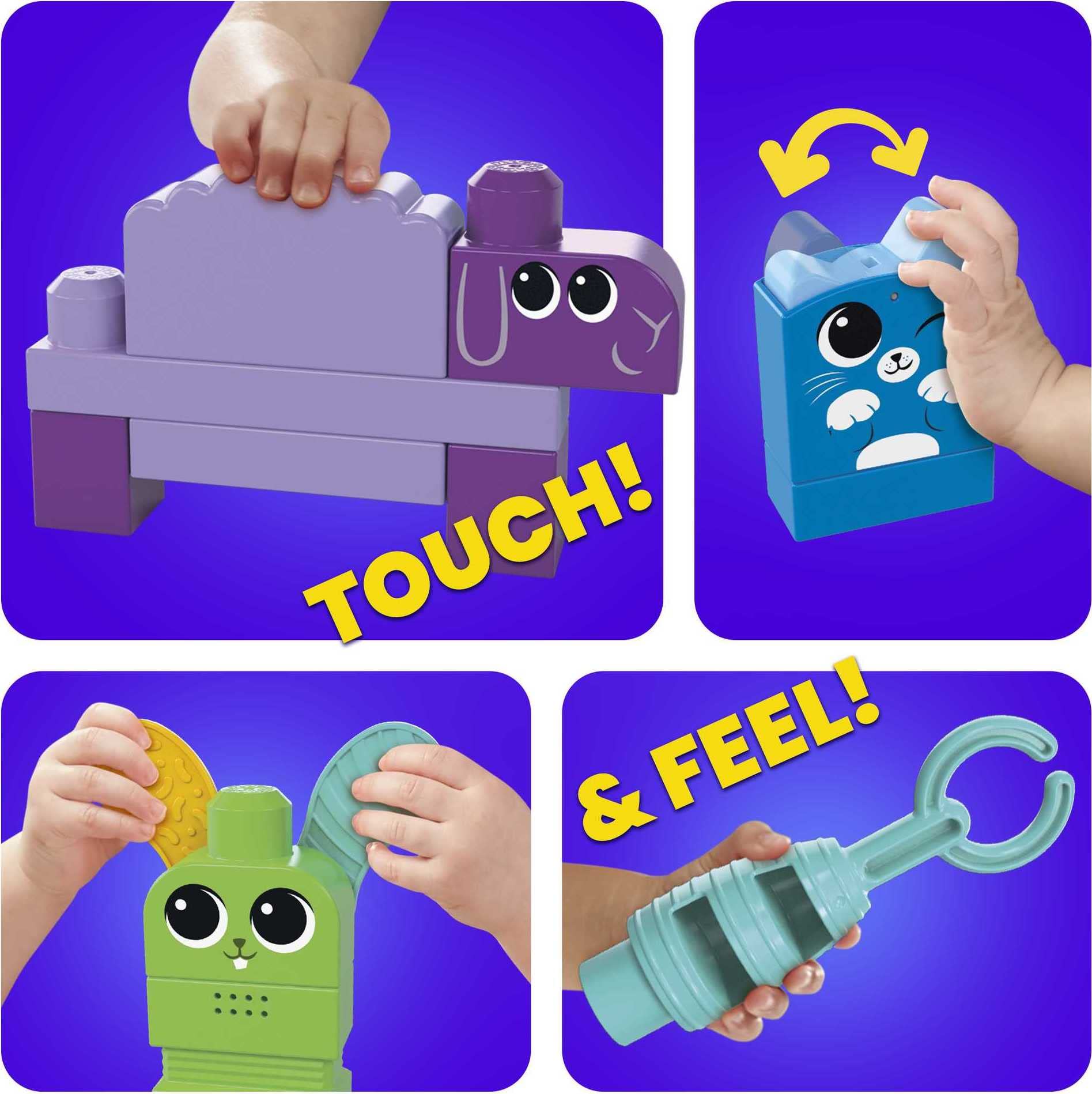 Foto 6 pulgar | Set De Juguetes Building Blocks Mega Bloks Fisher-price Musical Farm - Venta Internacional.