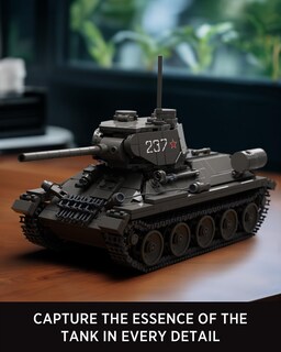 Foto 2 | Set De Construcción Nifeliz T34/85 Tank Ww2 Military 818 Piezas Nf10270 - Venta Internacional.