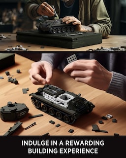 Foto 3 | Set De Construcción Nifeliz T34/85 Tank Ww2 Military 818 Piezas Nf10270 - Venta Internacional.