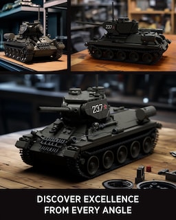 Foto 5 | Set De Construcción Nifeliz T34/85 Tank Ww2 Military 818 Piezas Nf10270 - Venta Internacional.